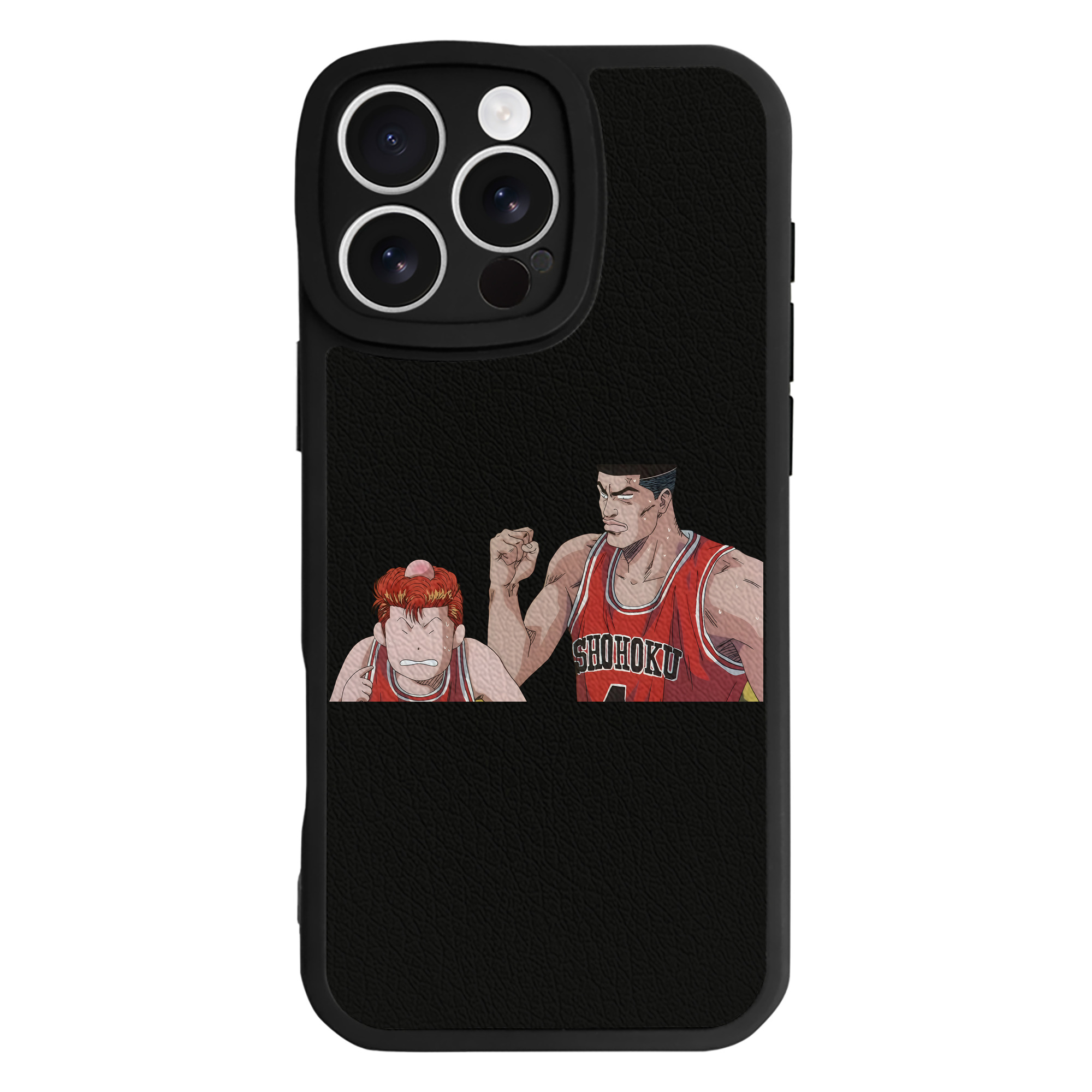 （画像用） SLAM DUNK／スラムダンク 【iPhone 16シリーズ対応】シリコンスマホケース（レザー調） 材質：シリコン